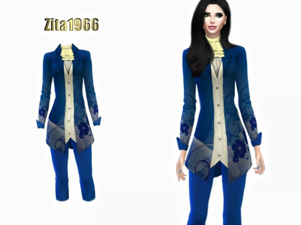  The Sims Resource: Classique outfit by ZitaRossouw