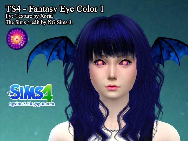  NG Sims 3: 2 Fantasy Eye Color