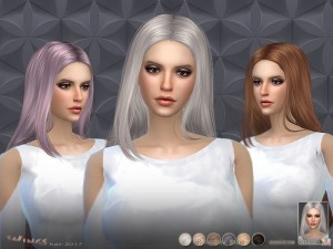 The Sims Resource - Scaredy Cat Hair