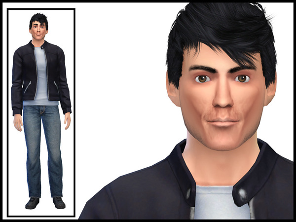  The Sims Resource: Cain Dingle Skin by Witchbadger