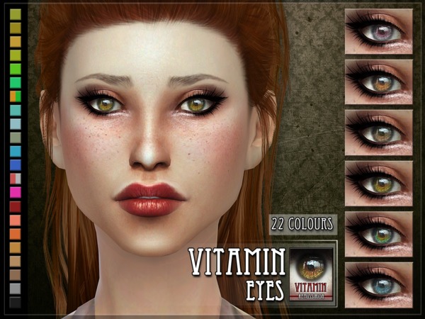 The Sims Resource: Vitamin Eyes by RemusSirion