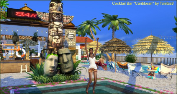  Tanitas Sims: Cocktail Bar “Caribbean”