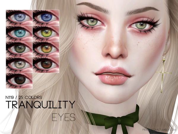  The Sims Resource: Tranquility Eyes N119 by Pralinesims