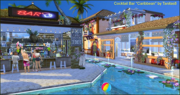  Tanitas Sims: Cocktail Bar “Caribbean”