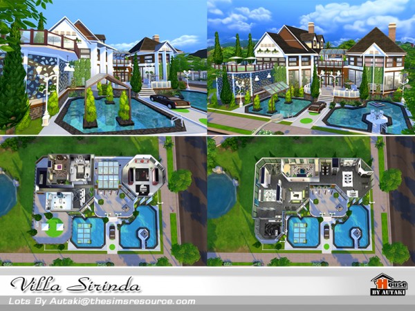  The Sims Resource: Villa Sirinda by Autaki