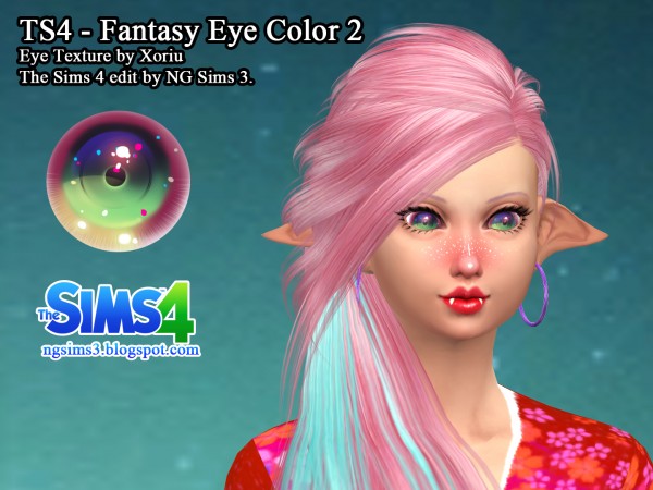  NG Sims 3: 2 Fantasy Eye Color