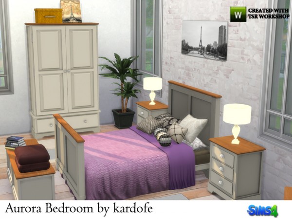  The Sims Resource: Aurora bedroom by kardofe