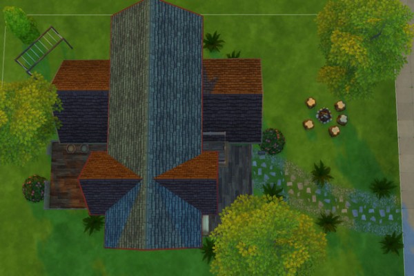  Blackys Sims 4 Zoo: Old ferm house by mammut