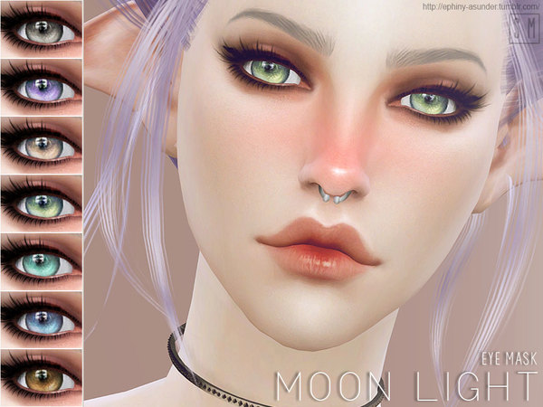  The Sims Resource: Moon Light   Eye Mask by Screaming Mustard