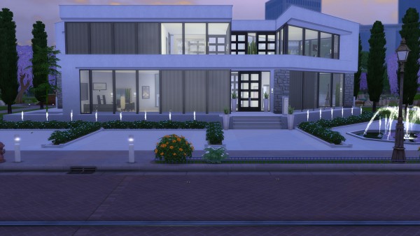 Mod The Sims: Ultra Modern Mansion by drscott111 • Sims 4 Downloads