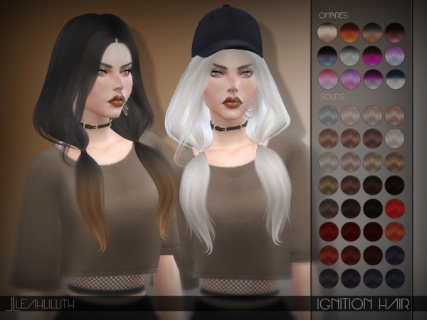  The Sims Resource: LeahLillith Ignition Hair