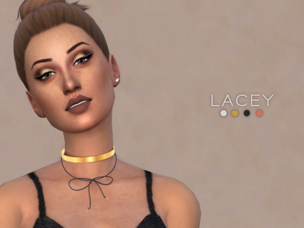  The Sims Resource: Lacey Choker by Christoper067