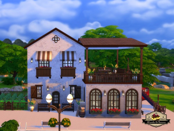  Mod The Sims: The Village (No CC) by mamba black