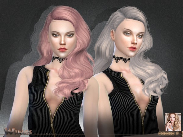  The Sims Resource: Wings Sims Hair OS0203 F