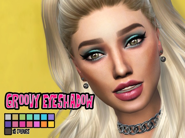  The Sims Resource: Groovy Eyeshadow by Kitty.Meow