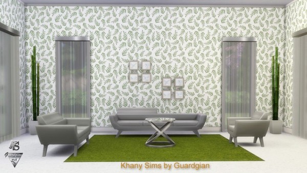  Khany Sims: Walls Palmettes