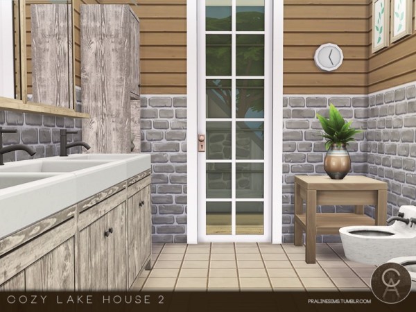  The Sims Resource: Cozy Lake House 2 by Pralinesims