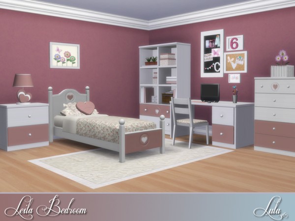  The Sims Resource: Leila Bedroom by Lulu265