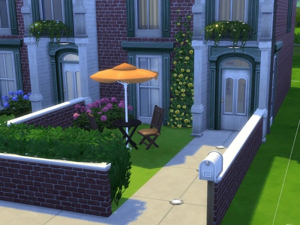  The Sims Resource: Townhouse Triple by CherryNellie