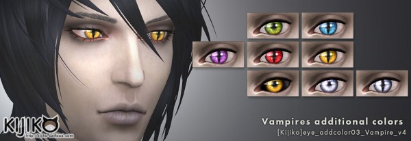  Kijiko: Eye Colors for Vampires