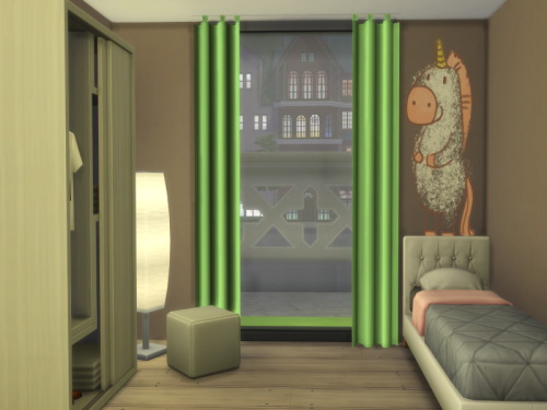  Chillis Sims: Simply Simplified Curtain 2Tile