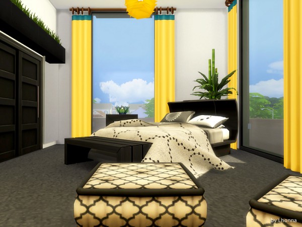  The Sims Resource: Onyx house by Lhonna