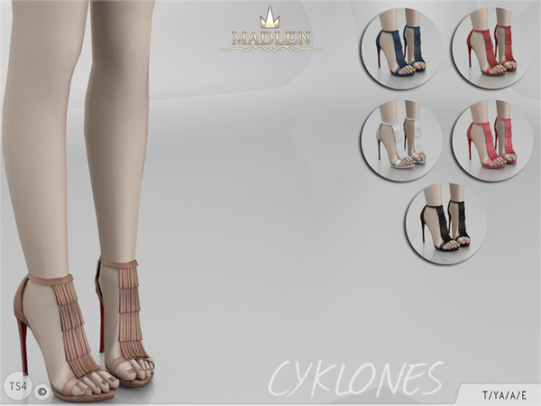  The Sims Resource: Madlen Cyklones Shoes by MJ95