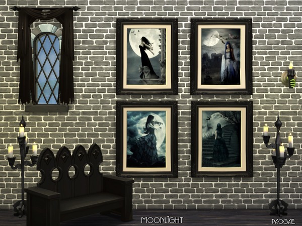  The Sims Resource: Moonlight paints by Paogae