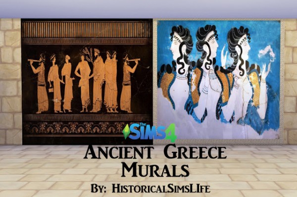  History Lovers Sims Blog: Anceint Greece murals