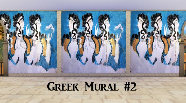  History Lovers Sims Blog: Anceint Greece murals