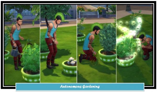  Mod The Sims: Autonomous Gardening by LittleMsSam