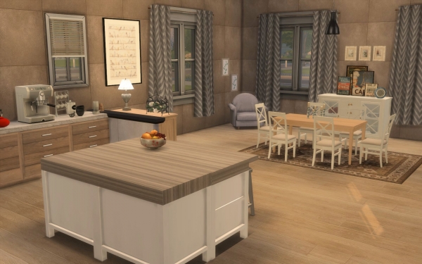  Sims Artists: Kitchen Rustique Chic