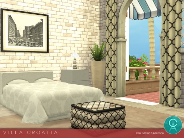  The Sims Resource: Villa Croatia by Pralinesims