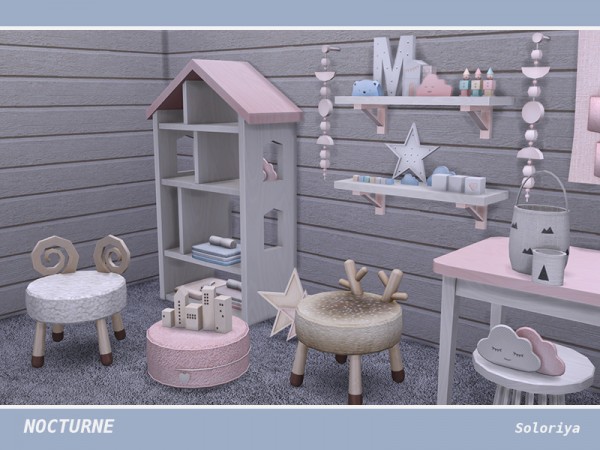 The Sims Resource: Nocturne kidsroom by soloriya