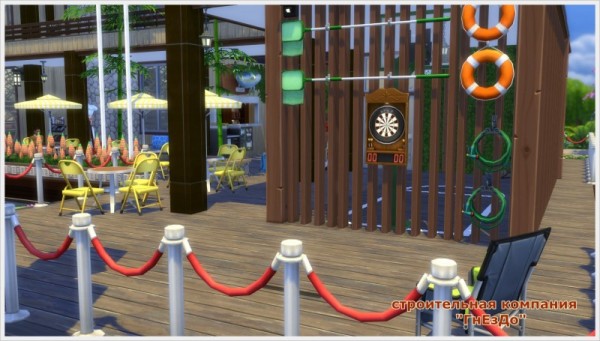  Sims 3 by Mulena: Cafe Berth