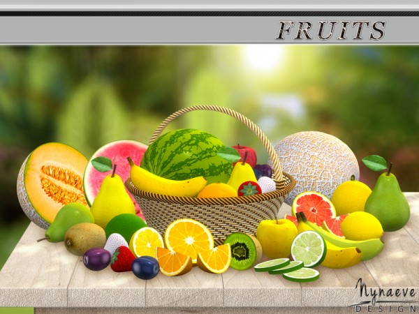  The Sims Resource: Fruits by NynaeveDesign