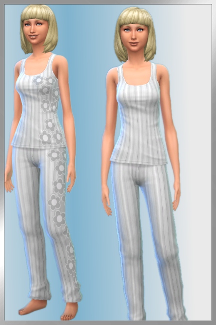Blackys Sims 4 Zoo: Sweet pajamas set by Cappu • Sims 4 Downloads