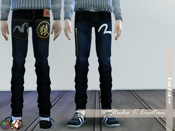  Studio K Creation: Giruto14 jeans for child version