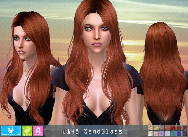 NewSea: J148 SandGlass donation hairstyle