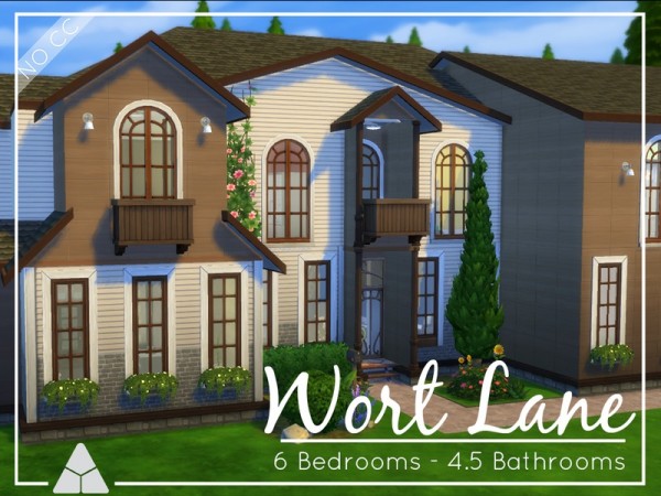  The Sims Resource: Wort Lane house by ProbNutt
