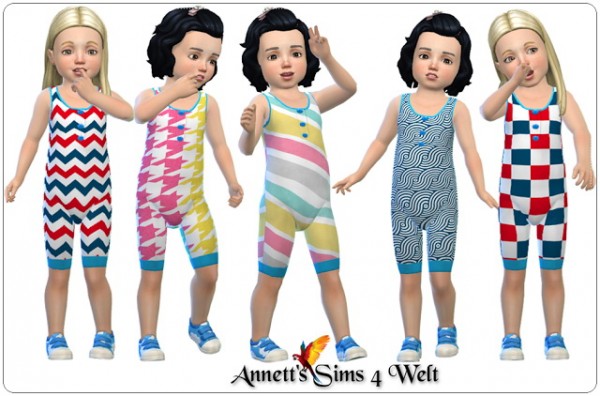  Annett`s Sims 4 Welt: Toddlers Underwear Bodysuits   Nr. 02