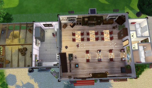  Mod The Sims: Farmhouse Podere Magnolia by patty3060