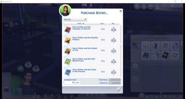 how do you download the harry potter cc sims 4