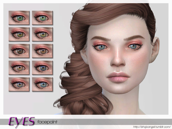  The Sims Resource: Eye Set 6 by ShojoAngel
