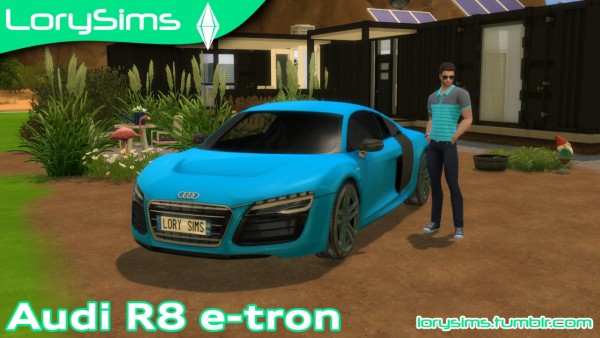  Lory Sims: Audi R8 e tron
