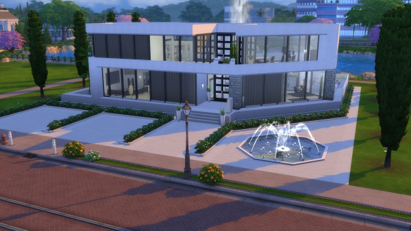 Mod The Sims: Ultra Modern Mansion by drscott111 • Sims 4 Downloads
