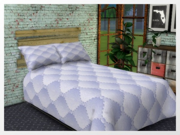  All4Sims: Pillow and headboard by Oldbox