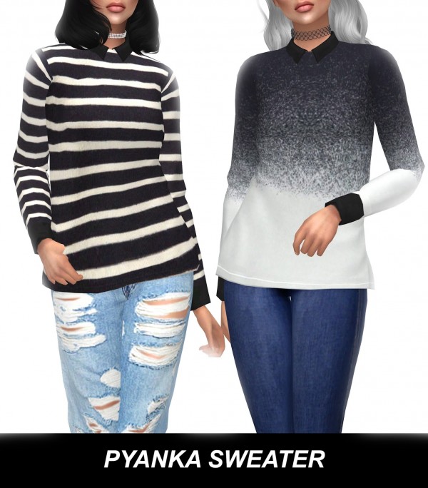  Kenzar Sims: Pyanka Sweaters
