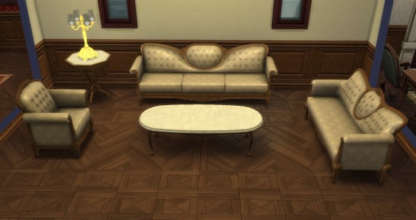  Mod The Sims: Romantique Set   Dining Room and Living Room by TheJim07