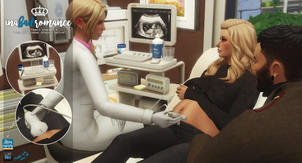  In a bad romance: Story Poses   4   Pregnancy Ecography   Hospital